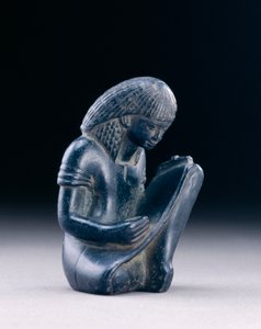 Sedící písař, Nová říše, 1391-1353 př. n. l. (greywacke)