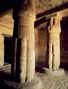 Pohled na Tomb Chapel of Meryre, New Kingdom od Egyptian 18th Dynasty
