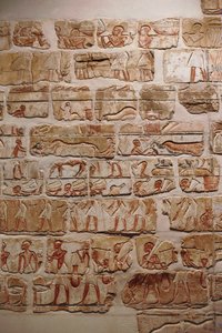 Achnatonova zeď, Nová říše, dynastie XVIII od Egyptian 18th Dynasty