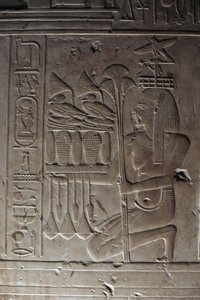 Reliéf, Hypostylová síň, Chrám Setiho I. od Egyptian 19th Dynasty