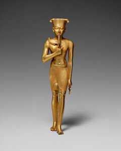 Soška Amun (zlatá) od Egyptian 22nd Dynasty