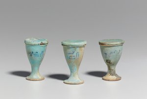 Tři šálky, 664-30 př. n. l., Pozdní - Ptolemaiovské období od Egyptian 26th Dynasty