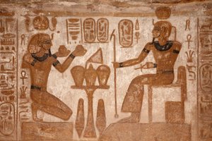Velký chrám v Abú Simbelu od Egyptian Egyptian