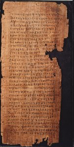 Stránka z evangelia svatého Jana od Egyptian School