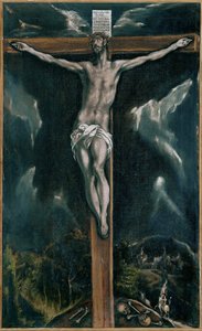 Ukřižování (malba na plátně) od El (1541-1614) Greco