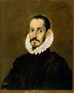 Portrét kavalíra (malba na plátně) od El (1541-1614) Greco