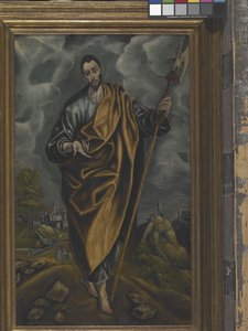 Sv. Jidáš Tadeáš nebo sv. Tomáš (olej na plátně)