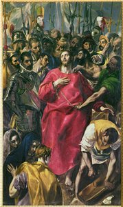 Svlékání Krista (malba na plátně) od El (1541-1614) Greco