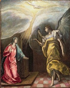 Zvěstování od El Greco