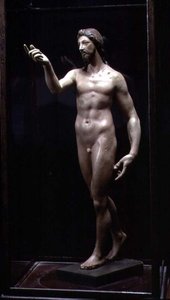 Kristus vzkříšený (malovaná omítka) od El Greco