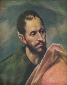 Als Apostel Jacobus Minor, Saint James mladší, c1600, 1938 od El Greco