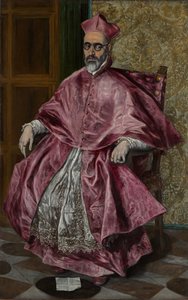 Kardinál Fernando Nino de Guevara 1541-1609, ca. 1600. od El Greco