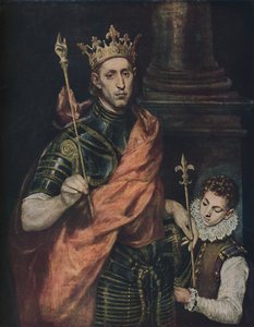 Der Heilige Ludwig, Saint Louis, c1585 - 1590, 1938 od El Greco