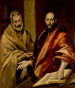Apoštolové Petr a Pavel od El Greco