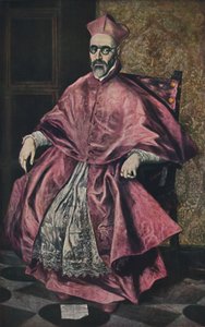 Don Fernando Nino De Guevara, Portrét kardinála Nino de Guevara, 1598, 1938 od El Greco