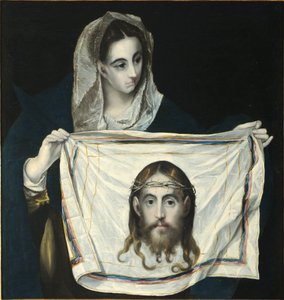 Veronika se svatou tváří od El Greco