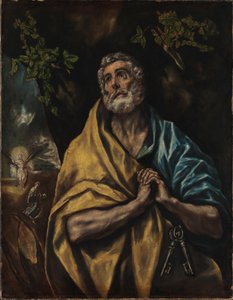 Norský jazyk Bokmål:  Den angrende Peter (Slzy svatého Petra) od El Greco
