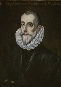 Portrét Rodriga Vázqueze de Arce, první třetina 17. století. od El Greco