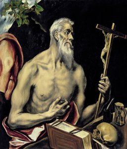 Svatý Geronimo od El Greco