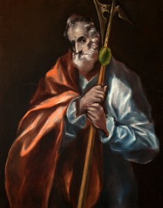 Španělsky: San Judas Tadeo Apoštol sv. Tadeáš (Juda) od El Greco