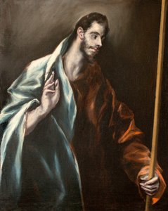 Španělsky: Saint Thomas Apostle St Thomas od El Greco