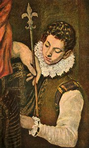 St. Louis Francouzský nebo St. Ferdinand Kastilský, c1586-1590, 1938 od El Greco