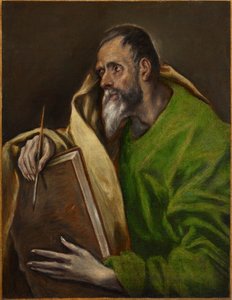 Svatý Lukáš od El Greco