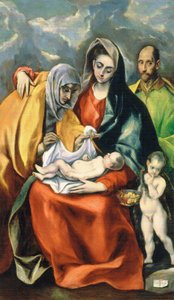 Svatá rodina od El Greco