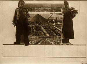 Továrny, továrny, jámy, doly od Eliezer Markowich Lissitzky