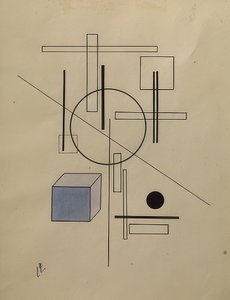 Složení. 1920 od Eliezer Markowich Lissitzky