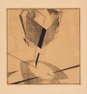Proun 5A, 1919. od Eliezer Markowich Lissitzky
