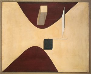 Proun P23, no. 6 od Eliezer Markowich Lissitzky