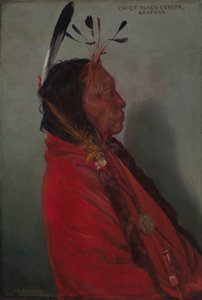 Náčelník Black-Coyote od Elbridge Ayer Burbank
