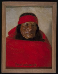 Christian-Naiche, kolem roku 1899 (olej na tkanině)