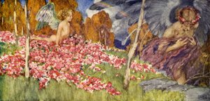Jiný způsob lásky (barevné lito) od Eleanor Fortescue Brickdale