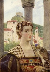 Kate the Queen (barva lito) od Eleanor Fortescue-Brickdale