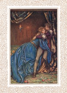 Lancelot a Guinevere Together, ilustrace z 