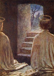 Prázdná hrobka (barevná lito) od Eleanor Fortescue-Brickdale