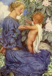 Poslední jízda spolu (barevné lito) od Eleanor Fortescue Brickdale