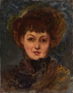 Portrét paní John Gellatly, 1890-1897. od Eleanor Greatorex
