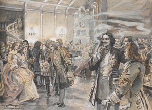 Velikonoční oslavy na dvoře Petra Velikého