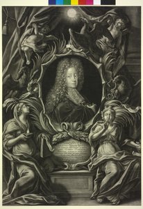 Císař Svaté říše římské Josef I. od Elias Christoph Heiss