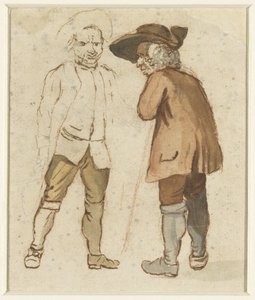 Dva staří farmáři v rozhovoru od Elias Martin (possibly)