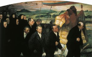 Průvod Corpus v Lezo od Elias Salaverria Inchaurrandieta