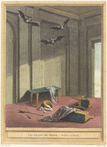 Les filles de Minee (Moje dcery) od Elie du Mesnil after Jean Baptiste Oudry