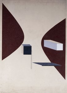 Proun N 90 od Eliezer Markowich Lissitzky