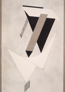 Nepojmenovaná od Eliezer Markowich Lissitzky