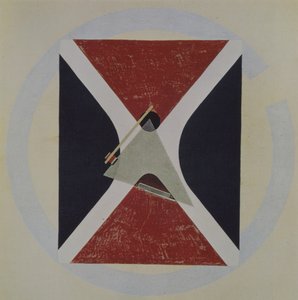Proun 43, 1924 od Eliezer Markowich Lissitzky