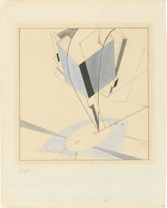 Proun 5 od Eliezer Markowich Lissitzky