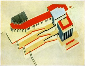 Yacht Club od Eliezer Markowich Lissitzky
